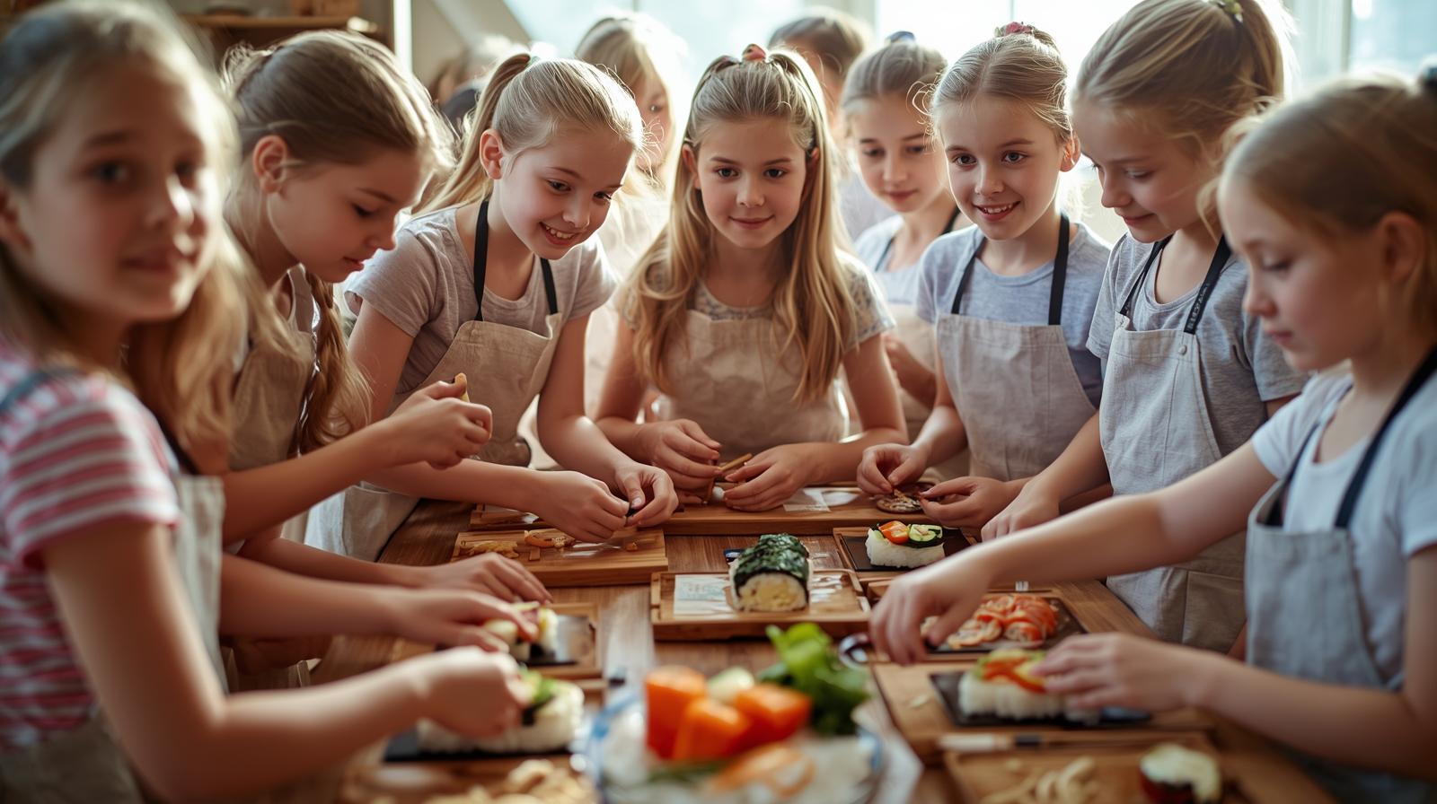 SUSHİ WORKSHOP ÇOCUKLAR